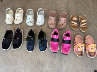 Youth kids shoe lot