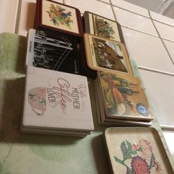 8 Sets of Coasters 