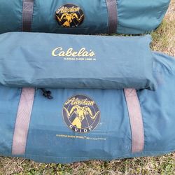  Cabela's Alaskan Guide Tent 6 Person + Floor Liner
