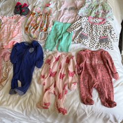 Kyte Newborn & 0-3 Month Girls Spring/ Summer Clothing 