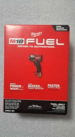 MILWAUKEE M18 FUEL BRUSHLESS CORDLESS 3/8" MID-TORQUE IMPACT WRENCH W/FRICTION RING TOOL ONLY