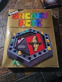 Sneaky Pete Bluffing Board Game by Pressman