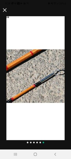 Antique Real Bamboo Fly Pole