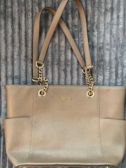 Brown and gold
