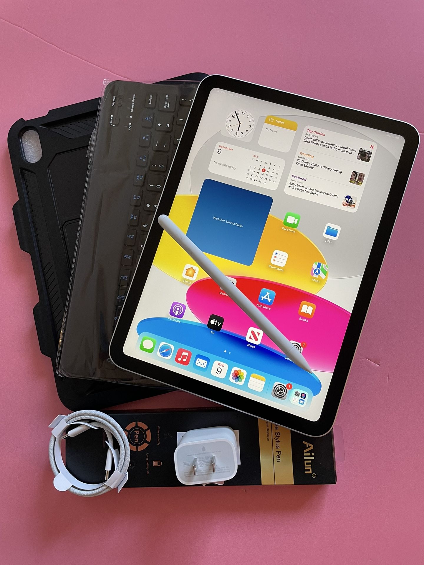 iPad 11th Generation (2025 Newest) 128GB  with pencil, keyboard & accessories (new - warranty)