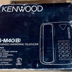 Kenwood IS-M40(B)Integrated Answering Telephone Black