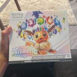Pokemon Prismatic Evolutions Elite Trainer Box