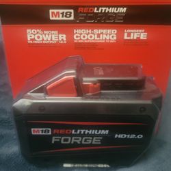 Milwaukee  FORGE Red Lithium HD 12.0 Battery 