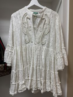 Woman Short Dress Boho Style