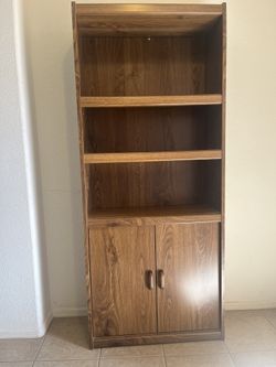 Wooden Bookcase