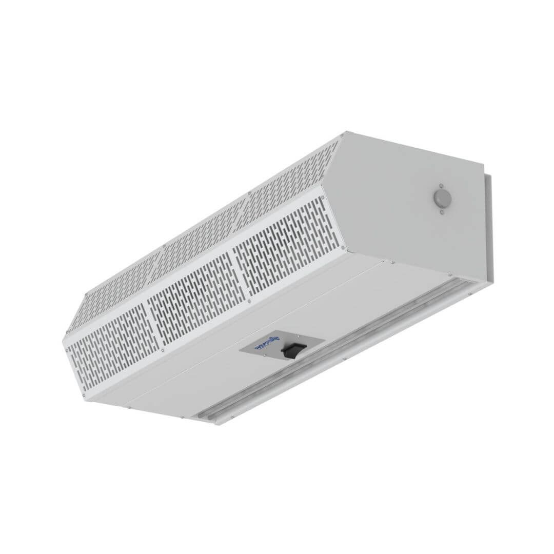 New in box Air Curtain, Unheated, (1) 1/5 hp Motor, Single Speed