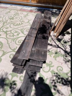 Free weathered fence boards