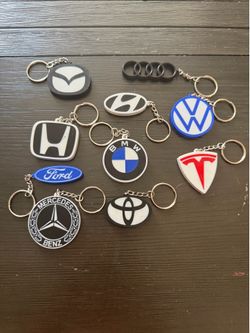 Car brand keychains