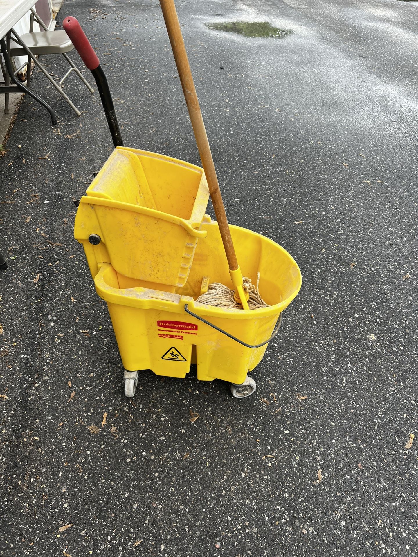Mop And Bucket