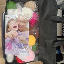 Crochet Yarn And Needles