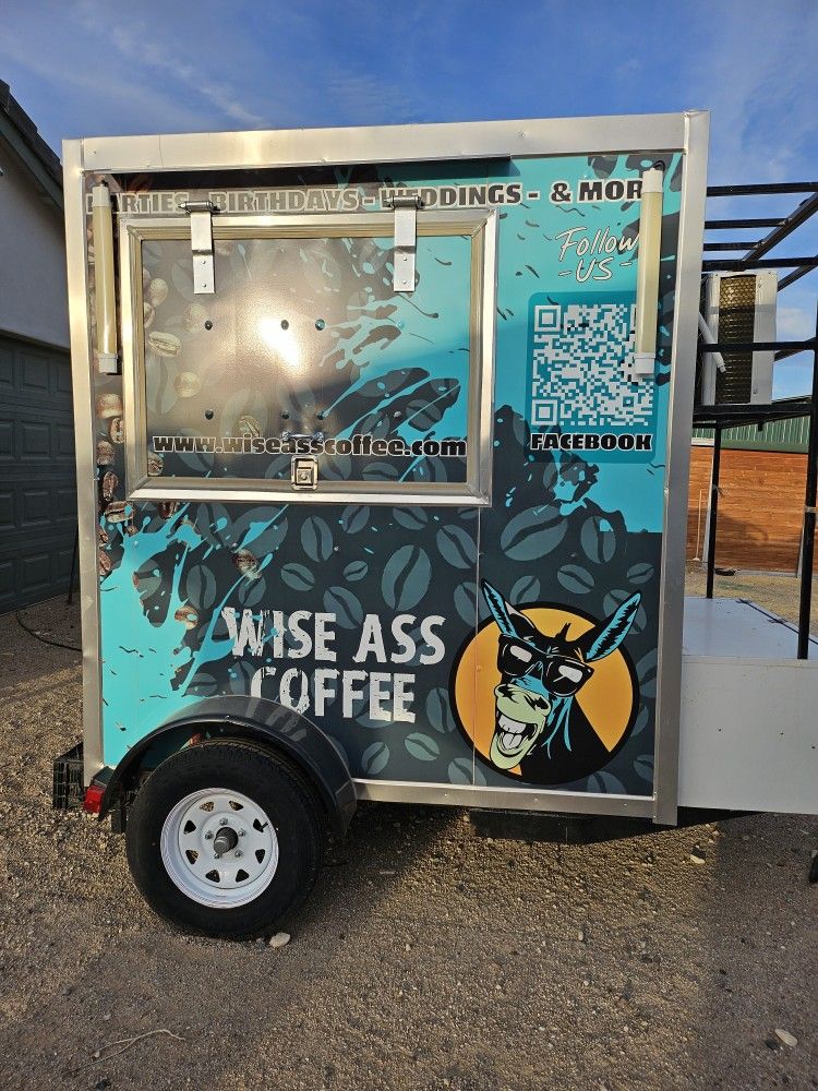 2024 NEVER USED 5 X 7 CONCESSION TRAILER