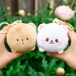 Milk And Moca Chonky Plush Keychain Set