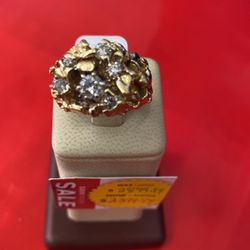 Nugget Diamond Ring
