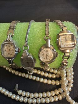 Group Of Vintage Ladies Watches. 