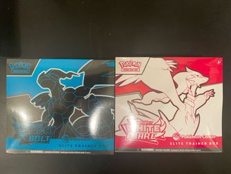 Pokemon center black bolt and white flare etb