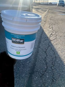 5 Gallon White Paint+primer