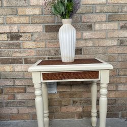 Wicker End Table