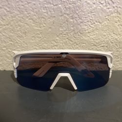NEW SPY+ Monolith Sunglasses -  Matte White / Happy Boost Polarized (Unisex)