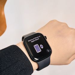 Apple Watch Series 11 46mm GPS+ Cellular Black aluminum Case and sport band 