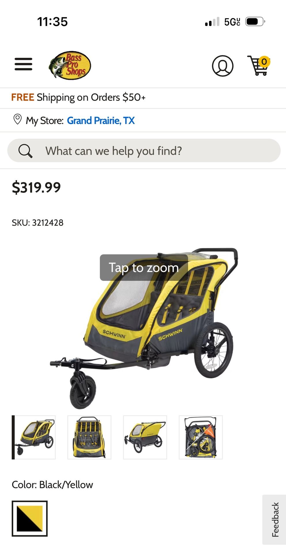 Shwinn Bike double bicycle Trailer