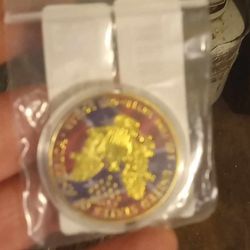 Rare Liberty Color Coin 