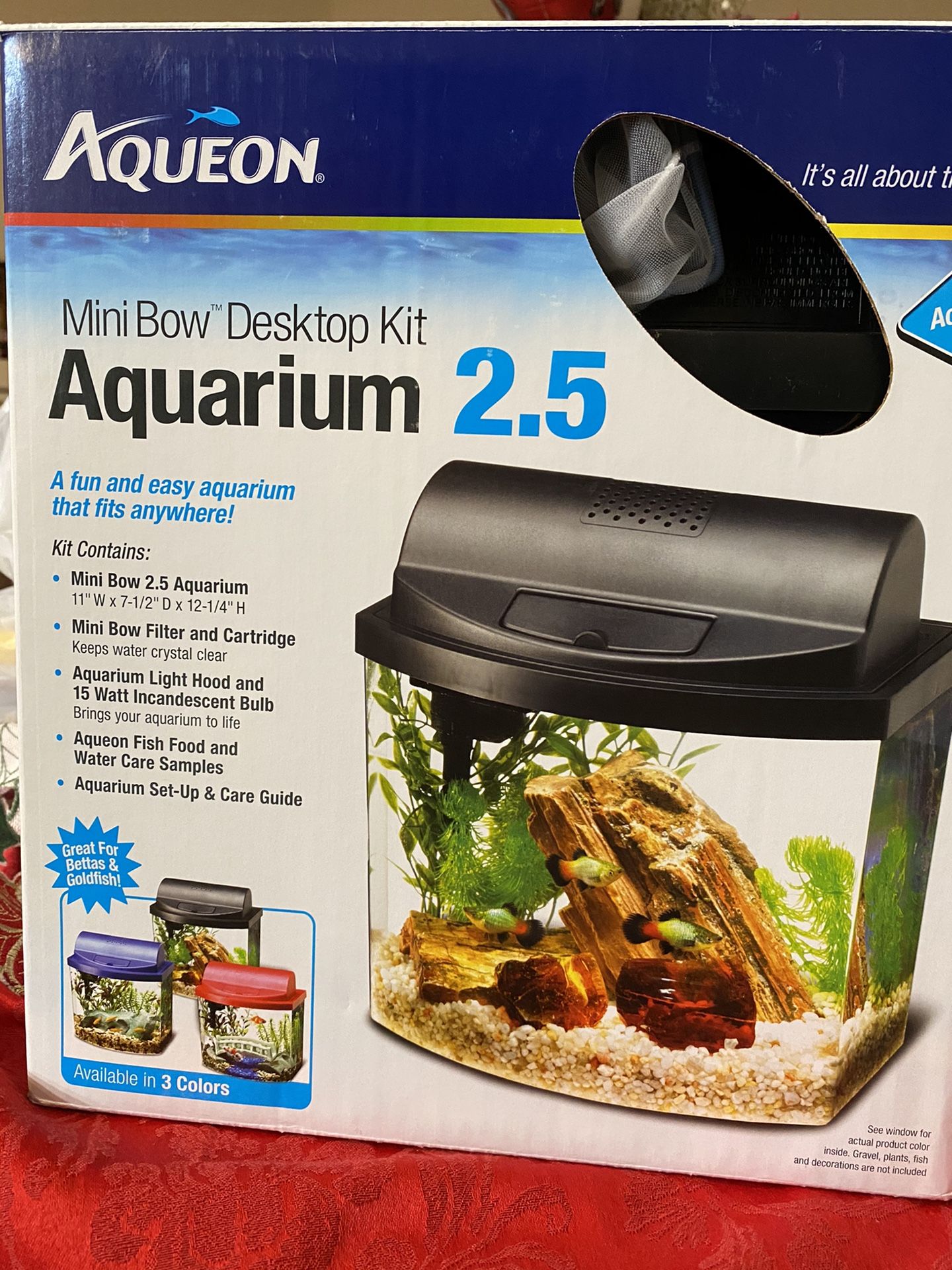 2.5 gallon Aquarium