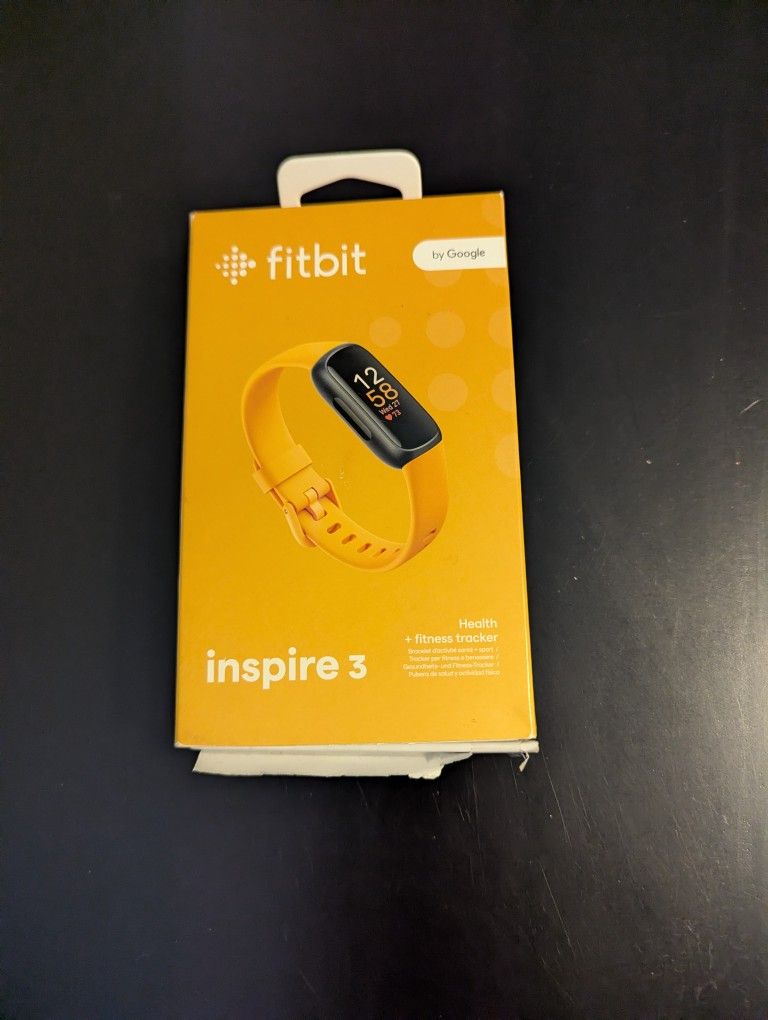 Fitbit - Yellow/Orange