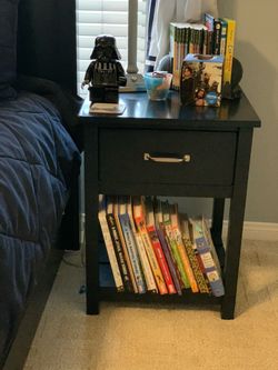 Pottery Barn Kids Navy End Table
