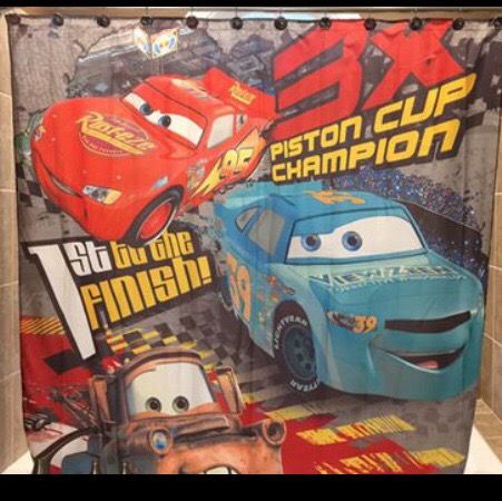 Disney Cars Shower Curtain And Hooks For Sale In Greensboro Nc