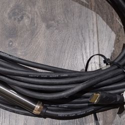 100 Ft, Fiber Optic 4D HDMI Cable NEW