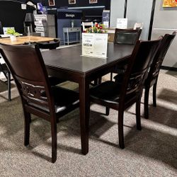 OM• $38 Initial • Brand New Ebony Dining Set 