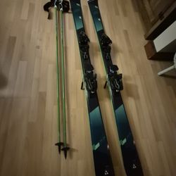 Ski Package, Fisher Skis, Poles And Boots