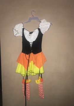 Candy corn girl costume