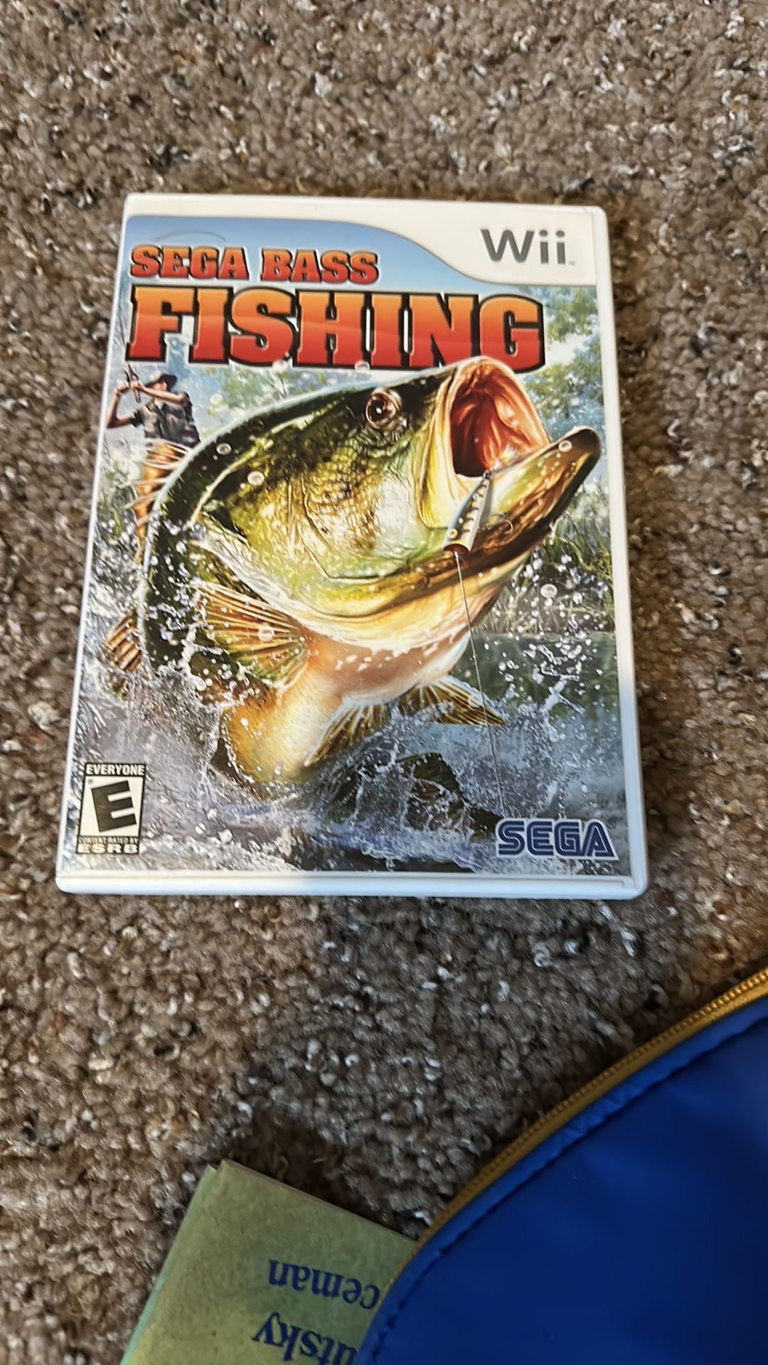 Sega Bass Fishing Game For Nintendo Wii
