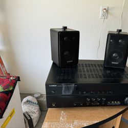 Receiver And 2 Speakers 