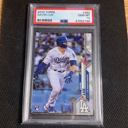Gavin Lux Baseball Rookie Sports Card 