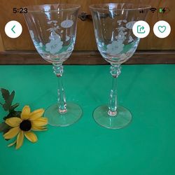 Wine Glasses Water Goblets