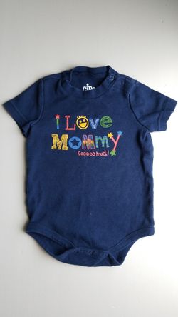 Circo 9 months onesie I Love Mommy so much