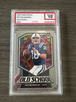 Peyton Manning Mosaic Pristine 10