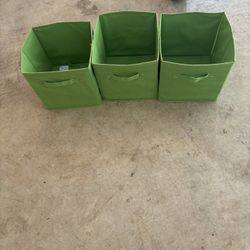 Green Cubbies Storage