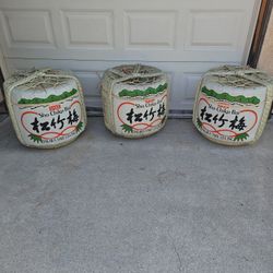 Decorative Sake Barrels