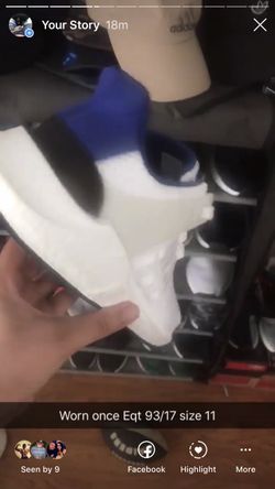 Adidas Eqt 93/17 Size 11 worn once