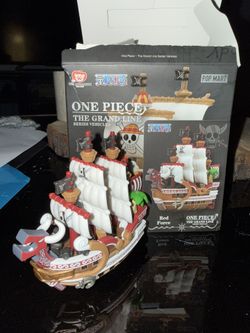 One Piece The Grand Line Series Vehicles Pop Mart Shanks Red Force