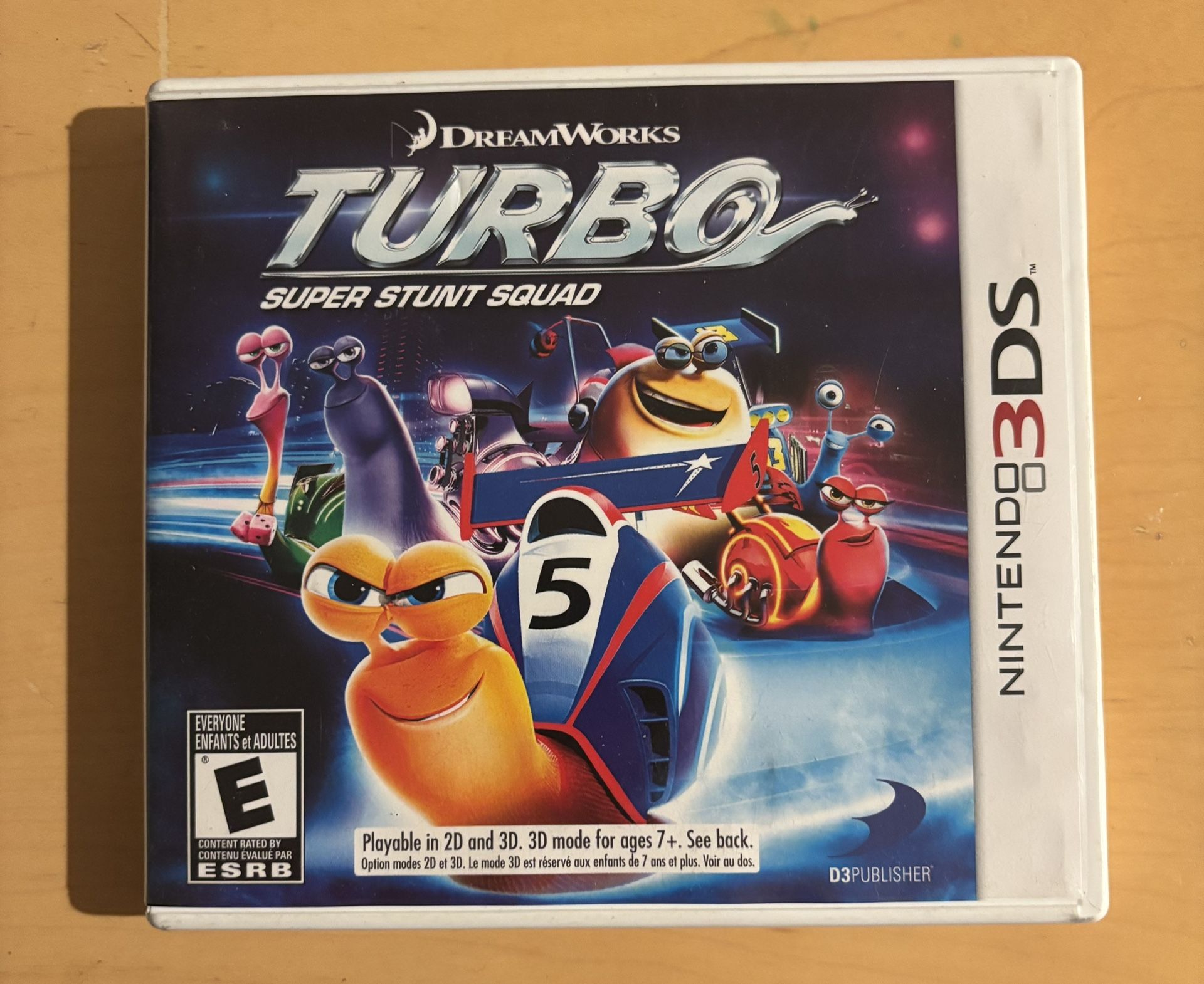 Turbo Super Stunt Squad Nintendo 3DS Game