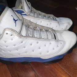 Air Jordan 13 Retro White Hyper Royal Black 2018 Authentic Size: 11